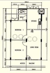 Blk 91 Toa Payoh Palm Spring (Toa Payoh), HDB 3 Rooms #633853701